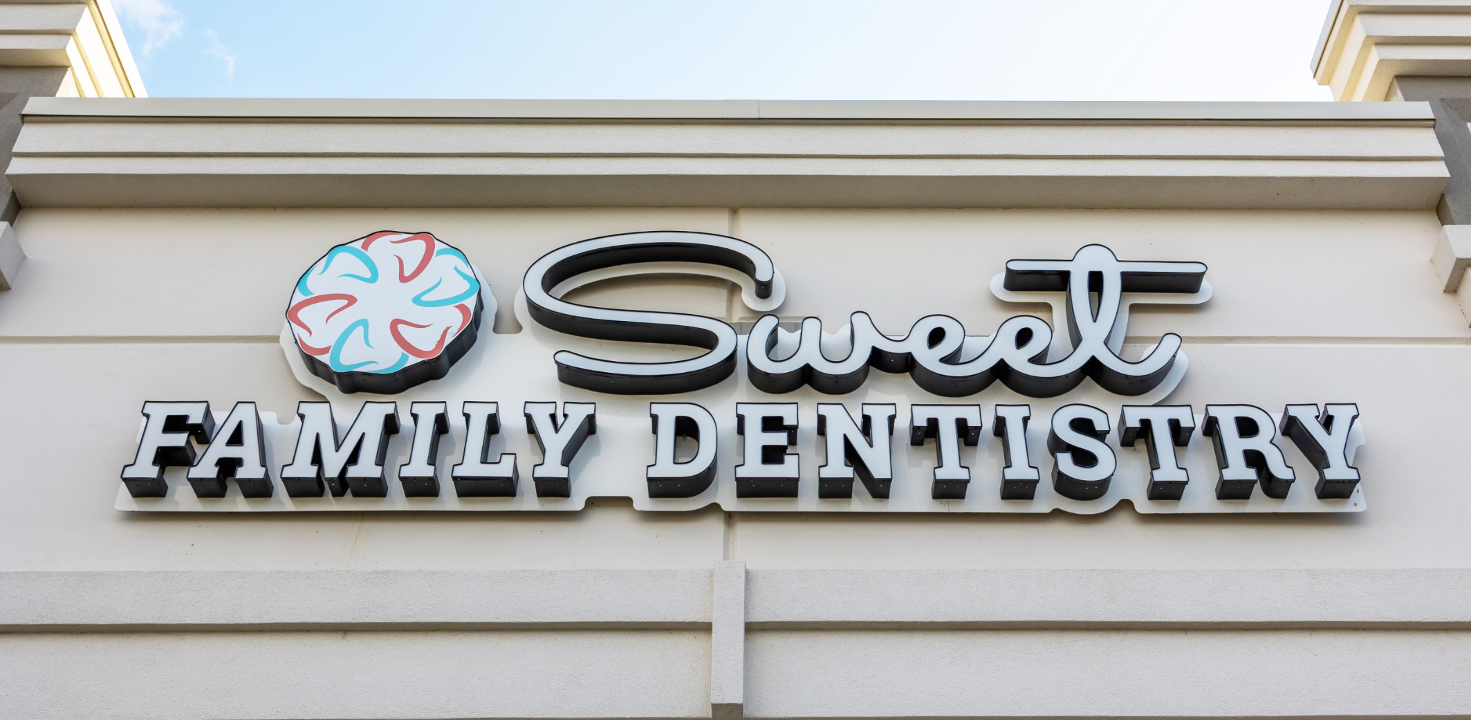 Sweet Family Dentistry building in Rowlett